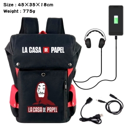 Money Heist Anime Canvas Bucke...
