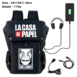 Money Heist Anime Canvas Bucke...
