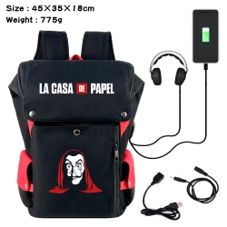 Money Heist Anime Canvas Bucke...