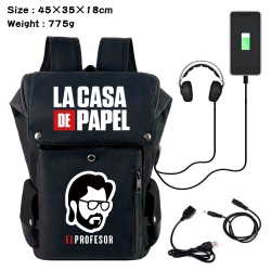 Money Heist Anime Canvas Bucke...