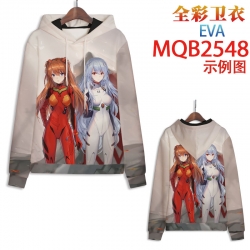 EVA Full color hooded sweatshi...