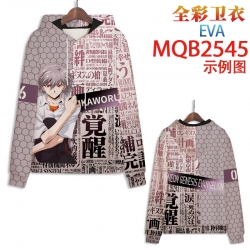 EVA Full color hooded sweatshi...