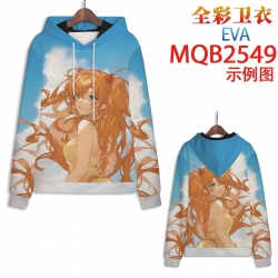 EVA Full color hooded sweatshi...