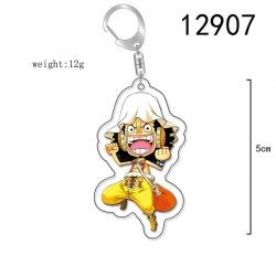 One Piece Anime Acrylic Keycha...