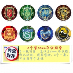 Harry Potter Anime round Badge...