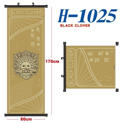 black clover Black plastic rod...