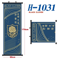 black clover Black plastic rod...