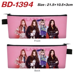 BLACKPINK Anime PU Leather Zip...