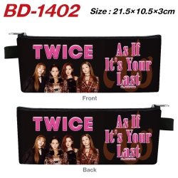 BLACKPINK Anime PU Leather Zip...