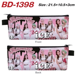 BLACKPINK Anime PU Leather Zip...