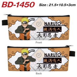 Naruto Anime PU Leather Zipper...