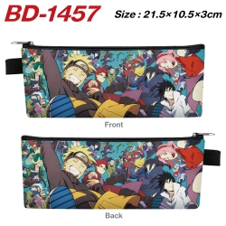 Naruto Anime PU Leather Zipper...