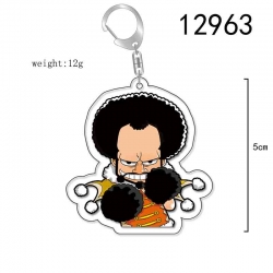 One Piece Anime Acrylic Keycha...