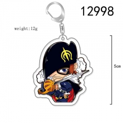 One Piece Anime Acrylic Keycha...