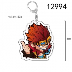 One Piece Anime Acrylic Keycha...