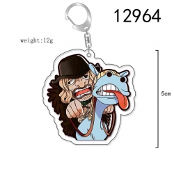 One Piece Anime Acrylic Keycha...