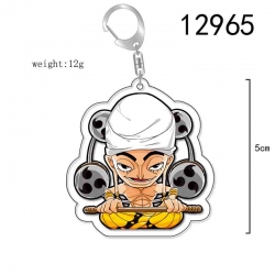 One Piece Anime Acrylic Keycha...