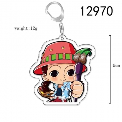 One Piece Anime Acrylic Keycha...