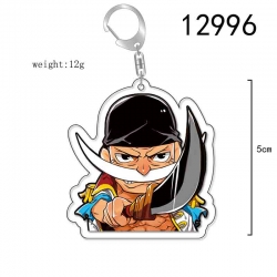 One Piece Anime Acrylic Keycha...