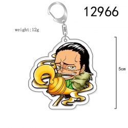 One Piece Anime Acrylic Keycha...