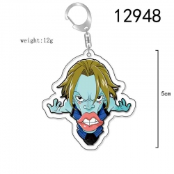 One Piece Anime Acrylic Keycha...