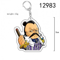 One Piece Anime Acrylic Keycha...