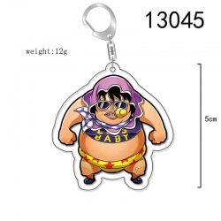 One Piece Anime Acrylic Keycha...