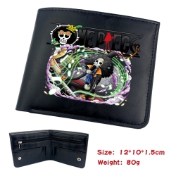 One Piece Anime Black Leather ...