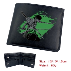 One Piece Anime Black Leather ...