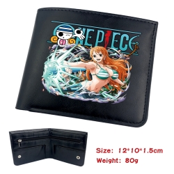 One Piece Anime Black Leather ...