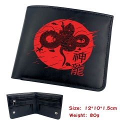 DRAGON BALL Anime Black Leathe...