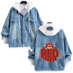 Turning Red anime stitching de...