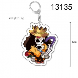 One Piece Anime Acrylic Keycha...