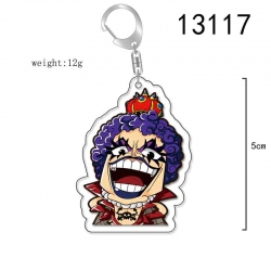 One Piece Anime Acrylic Keycha...