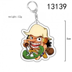 One Piece Anime Acrylic Keycha...