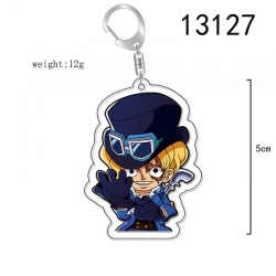 One Piece Anime Acrylic Keycha...