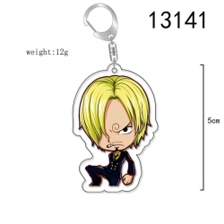 One Piece Anime Acrylic Keycha...