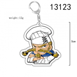 One Piece Anime Acrylic Keycha...