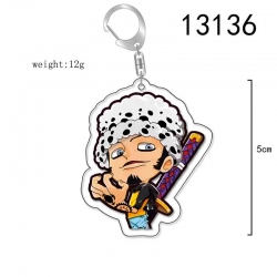 One Piece Anime Acrylic Keycha...