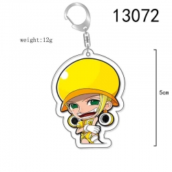 One Piece Anime Acrylic Keycha...