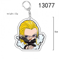 One Piece Anime Acrylic Keycha...