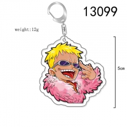 One Piece Anime Acrylic Keycha...