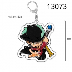 One Piece Anime Acrylic Keycha...