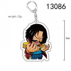 One Piece Anime Acrylic Keycha...