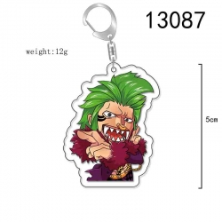 One Piece Anime Acrylic Keycha...