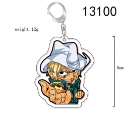 One Piece Anime Acrylic Keycha...