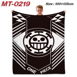 One Piece Anime Flannel Blanke...