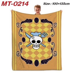 One Piece Anime Flannel Blanke...