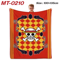 One Piece Anime Flannel Blanke...