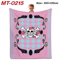 One Piece Anime Flannel Blanke...